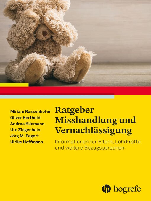 Title details for Ratgeber Misshandlung und Vernachlässigung by Miriam Rassenhofer - Wait list
